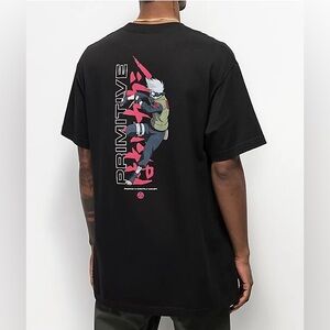 Primitive x Naruto Shippuden Hatake Kakashi Anime Graphic T-Shirt | Men’s Small